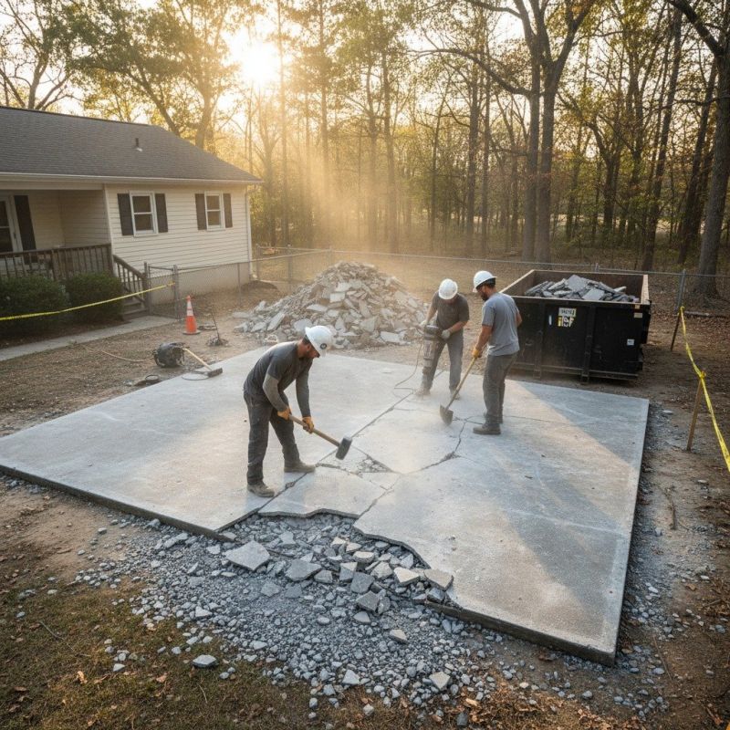 Cement Removal in Sacramento, CA
